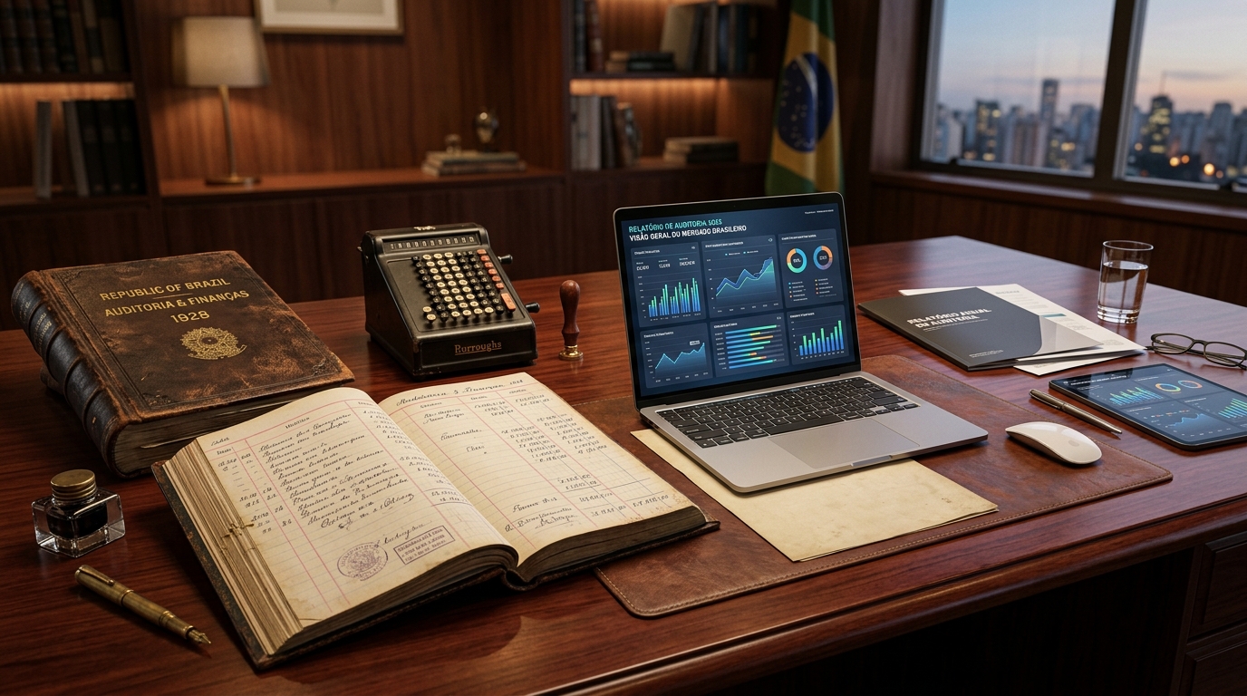 Evolução histórica da auditoria contábil e demonstrações financeiras no Brasil